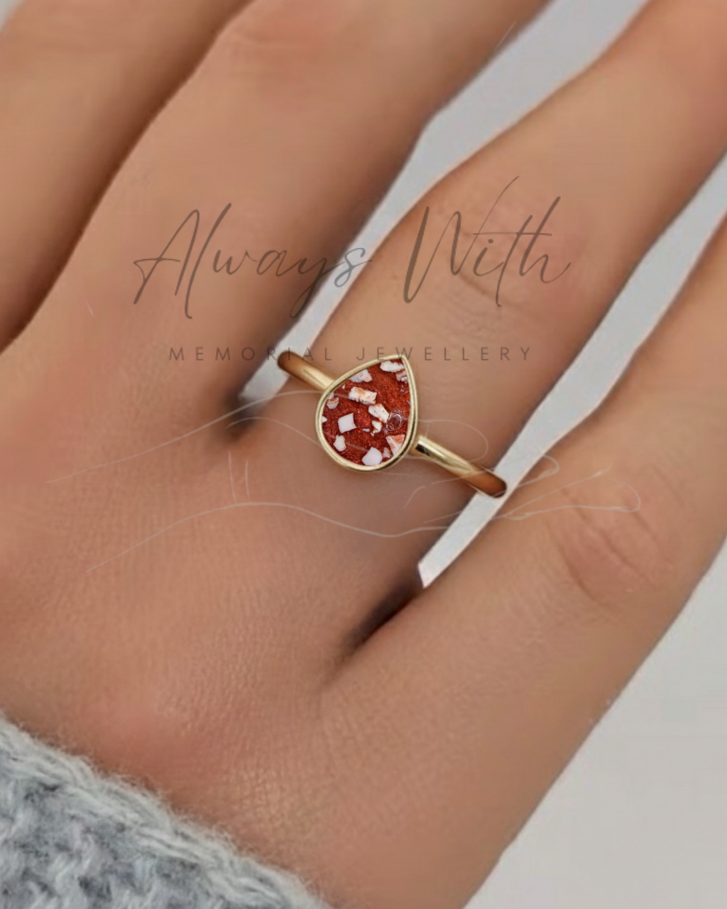 The Gold "Tia" Ring