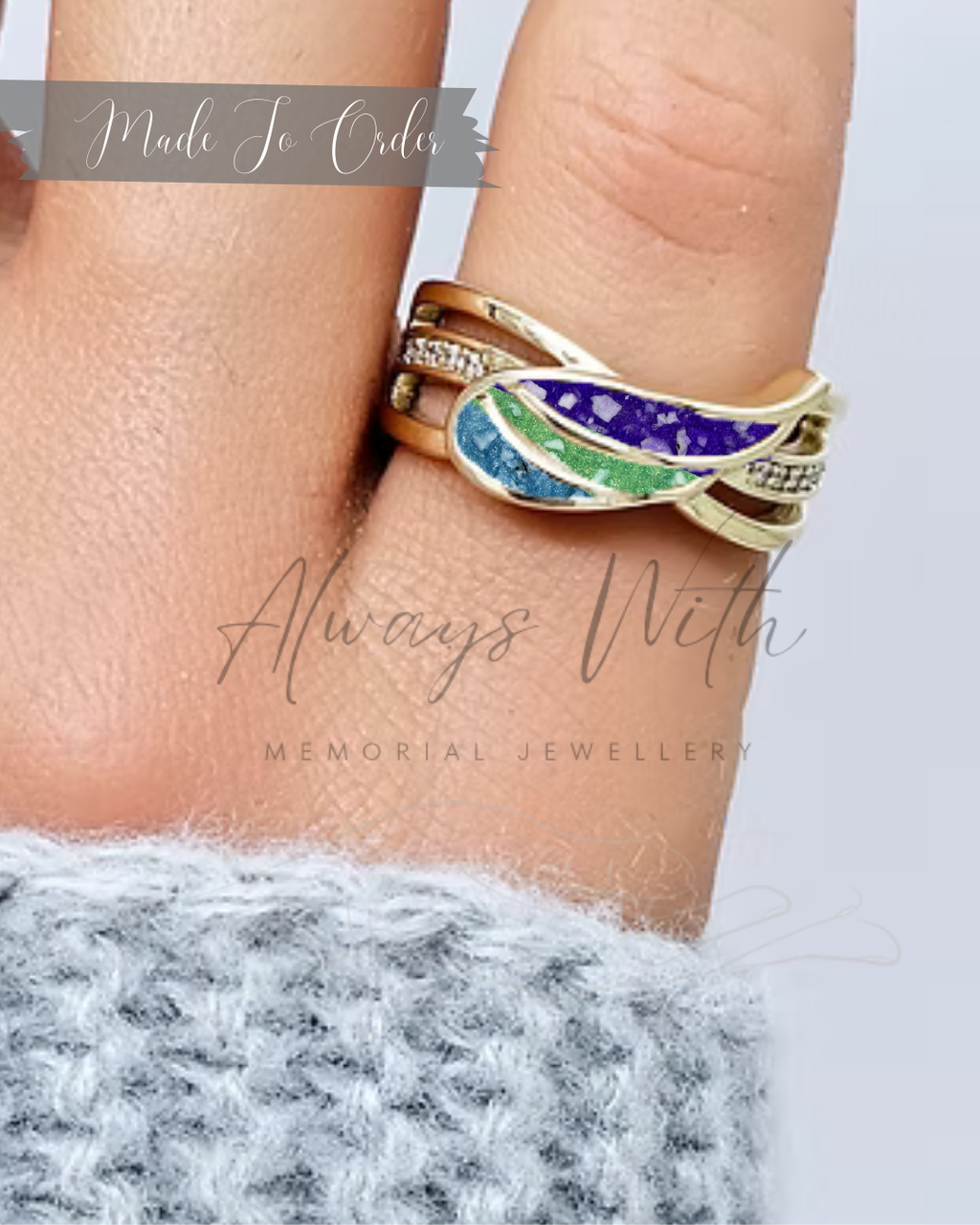 The Gold "Patricia" Ring