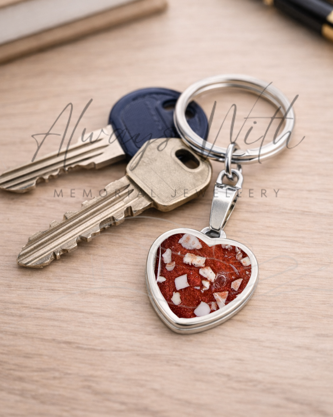 The Mini "Heart" Keyring