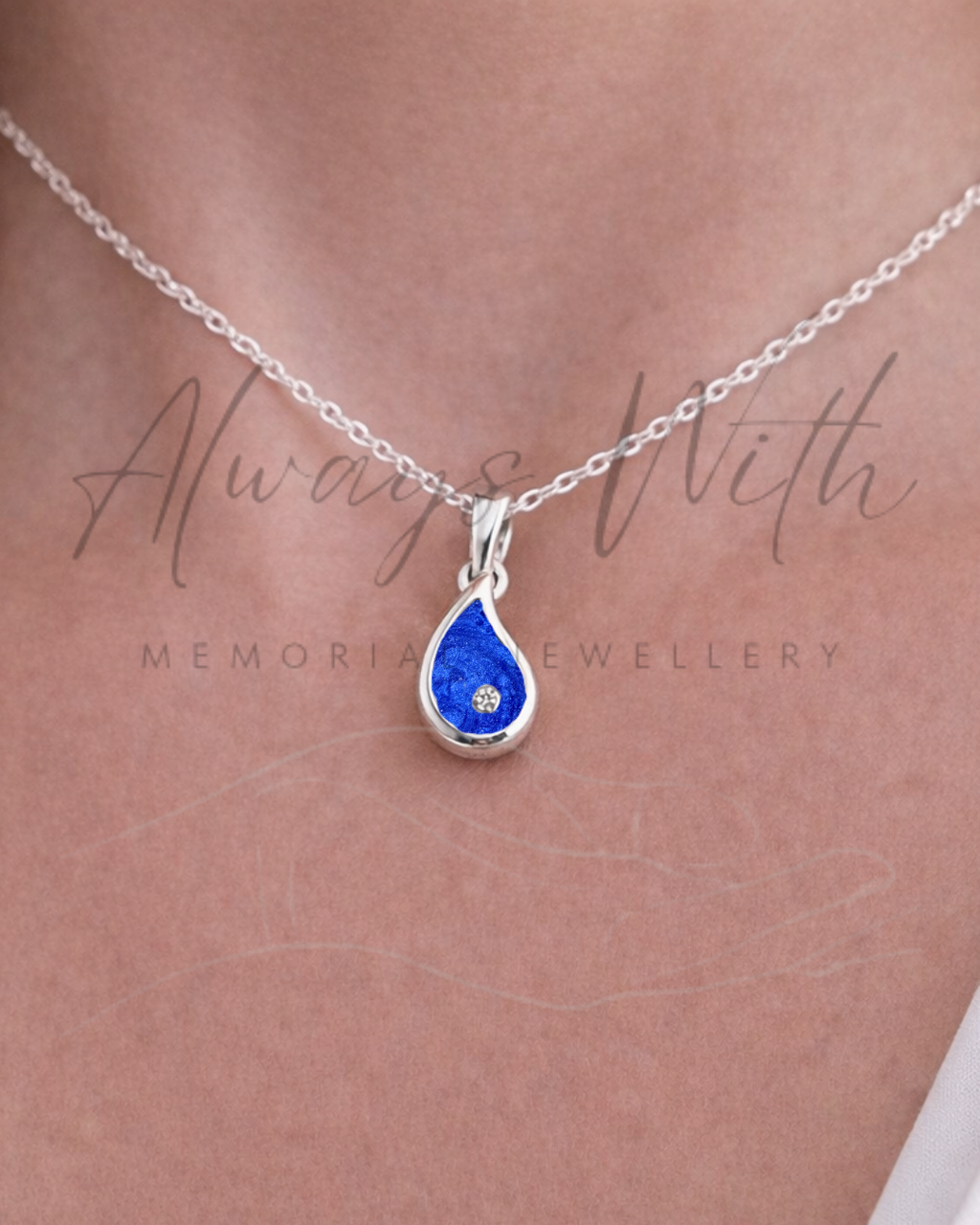 The "Sparkle Drop" Necklace