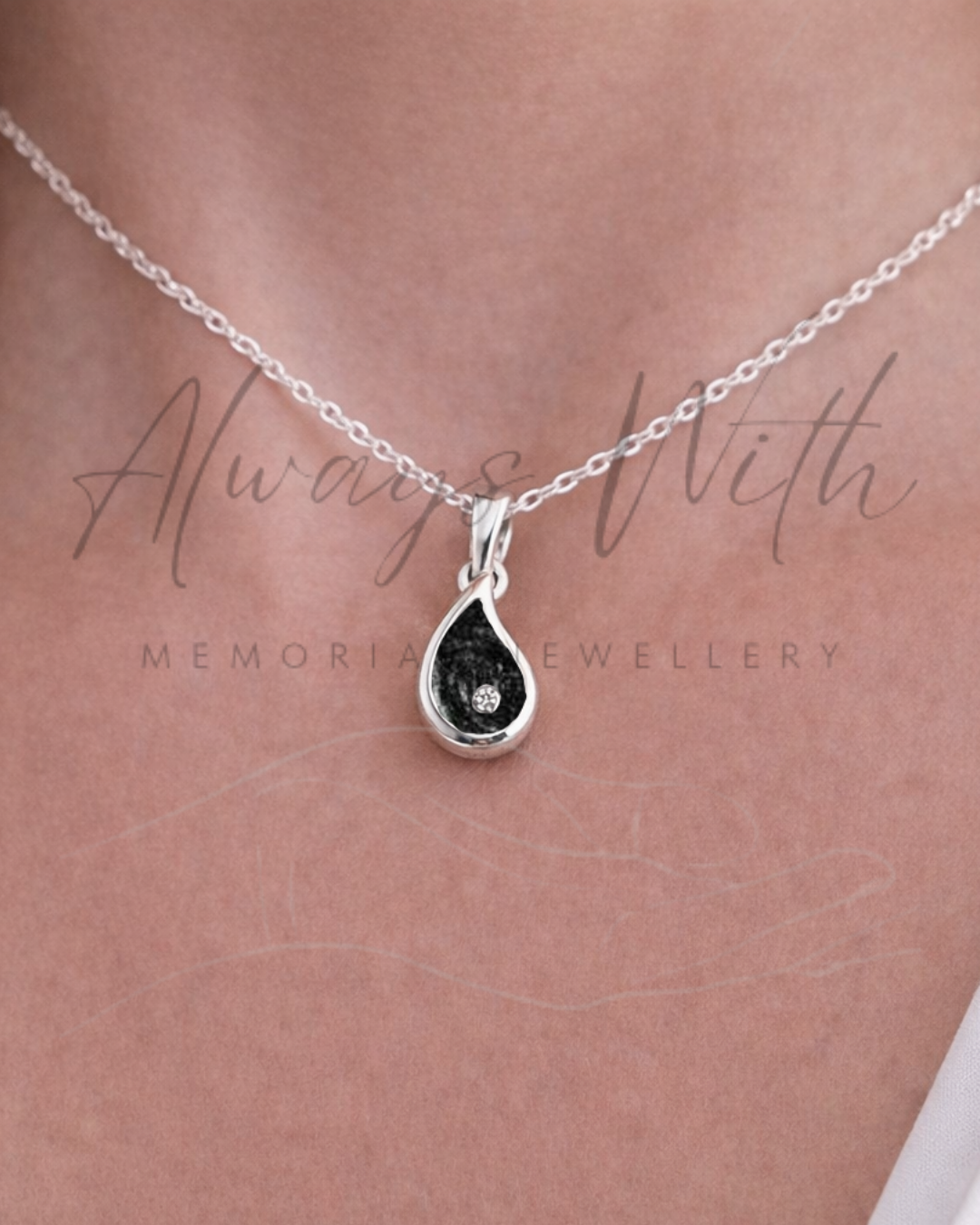 The "Sparkle Drop" Necklace