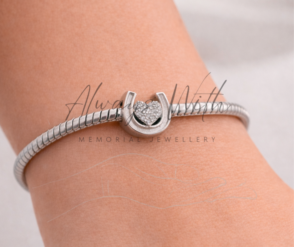 The "Heart Horseshoe" Charm