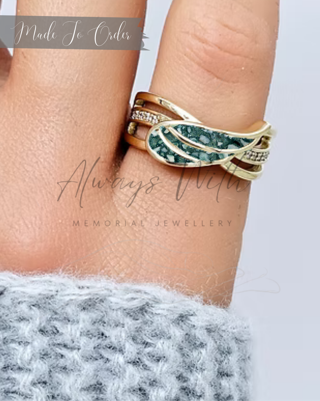 The Gold "Patricia" Ring