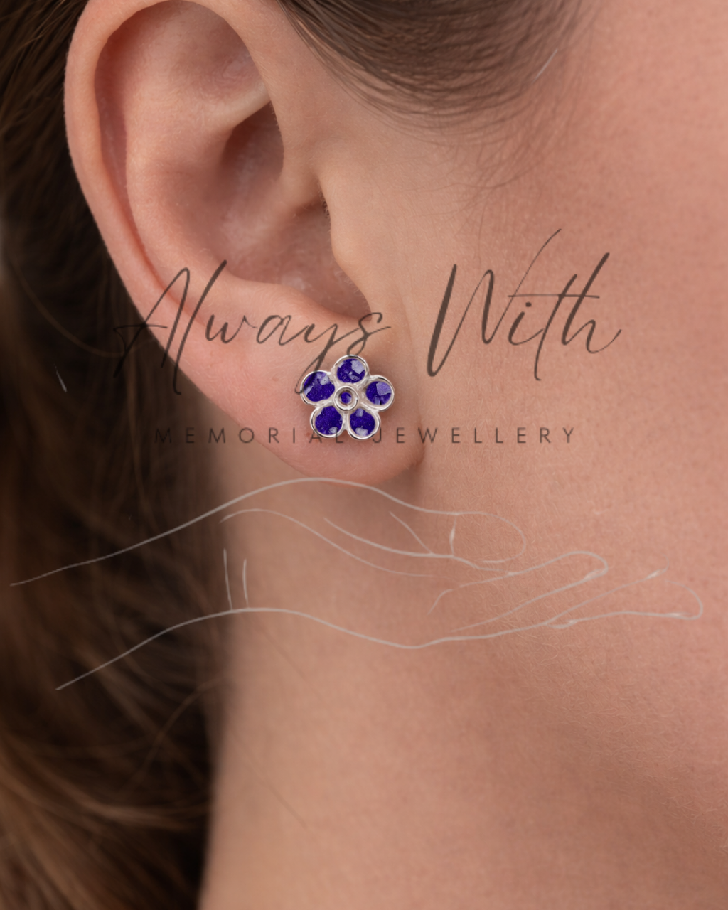 The "Forget Me Not" Earrings