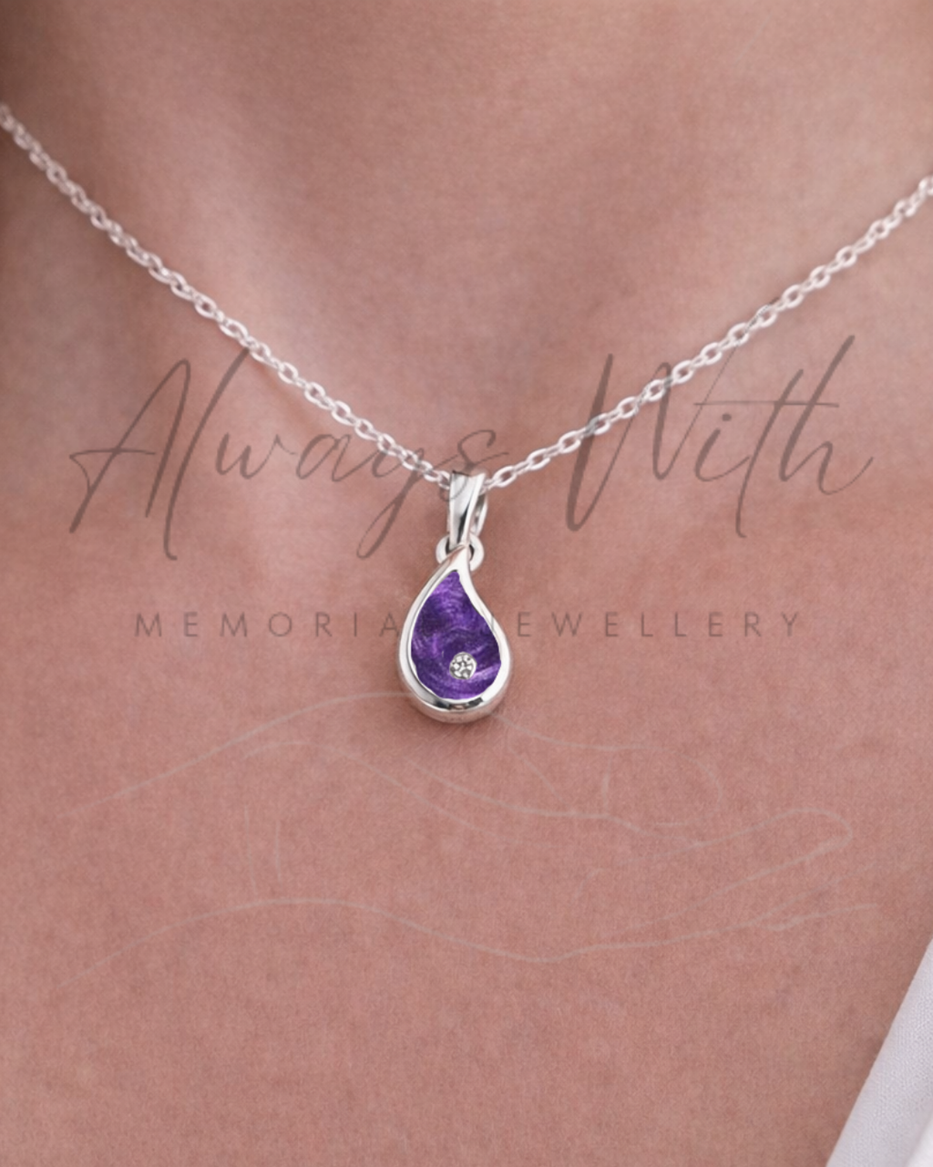 The "Sparkle Drop" Necklace