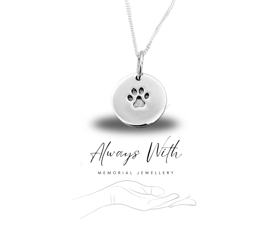 The "Paw" Disc Necklace