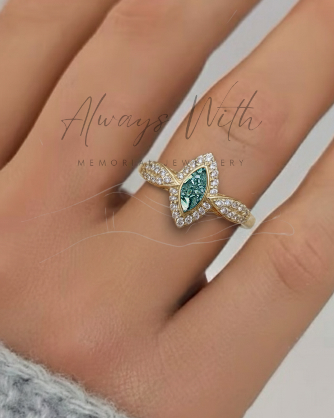 The Gold "Stacey" Ring