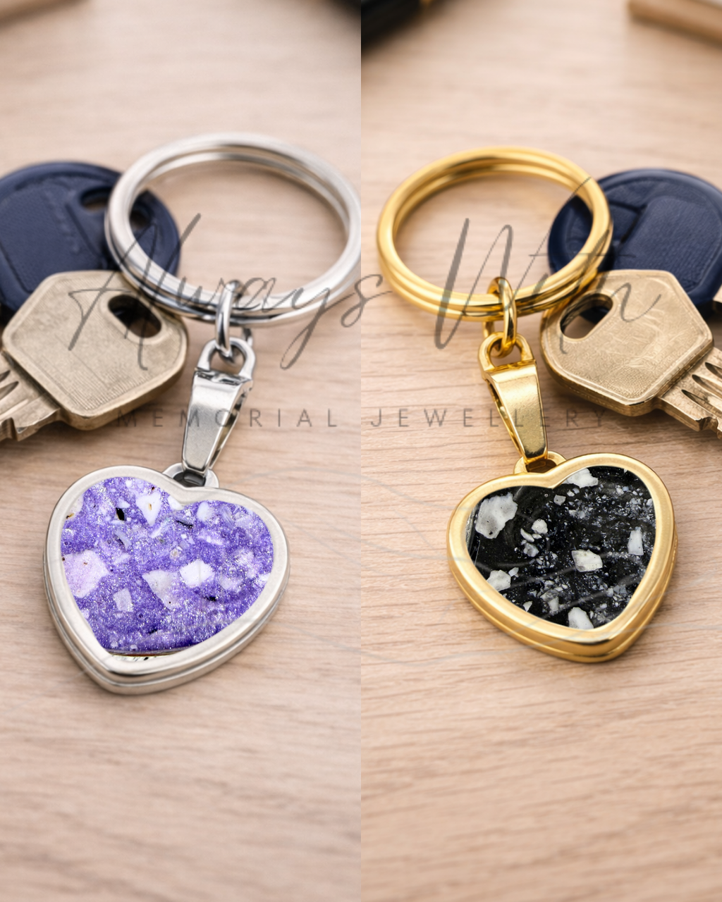The Mini "Heart" Keyring