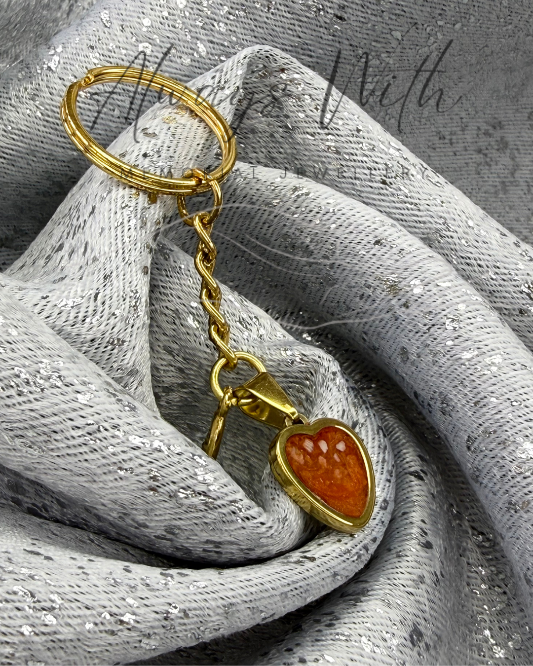 The Mini "Heart" Keyring