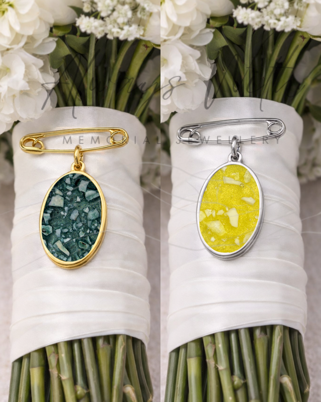 The "Bouquet" Brooch Plain