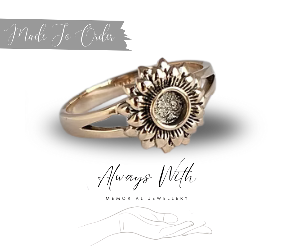 The Gold "Sunflower" Ring