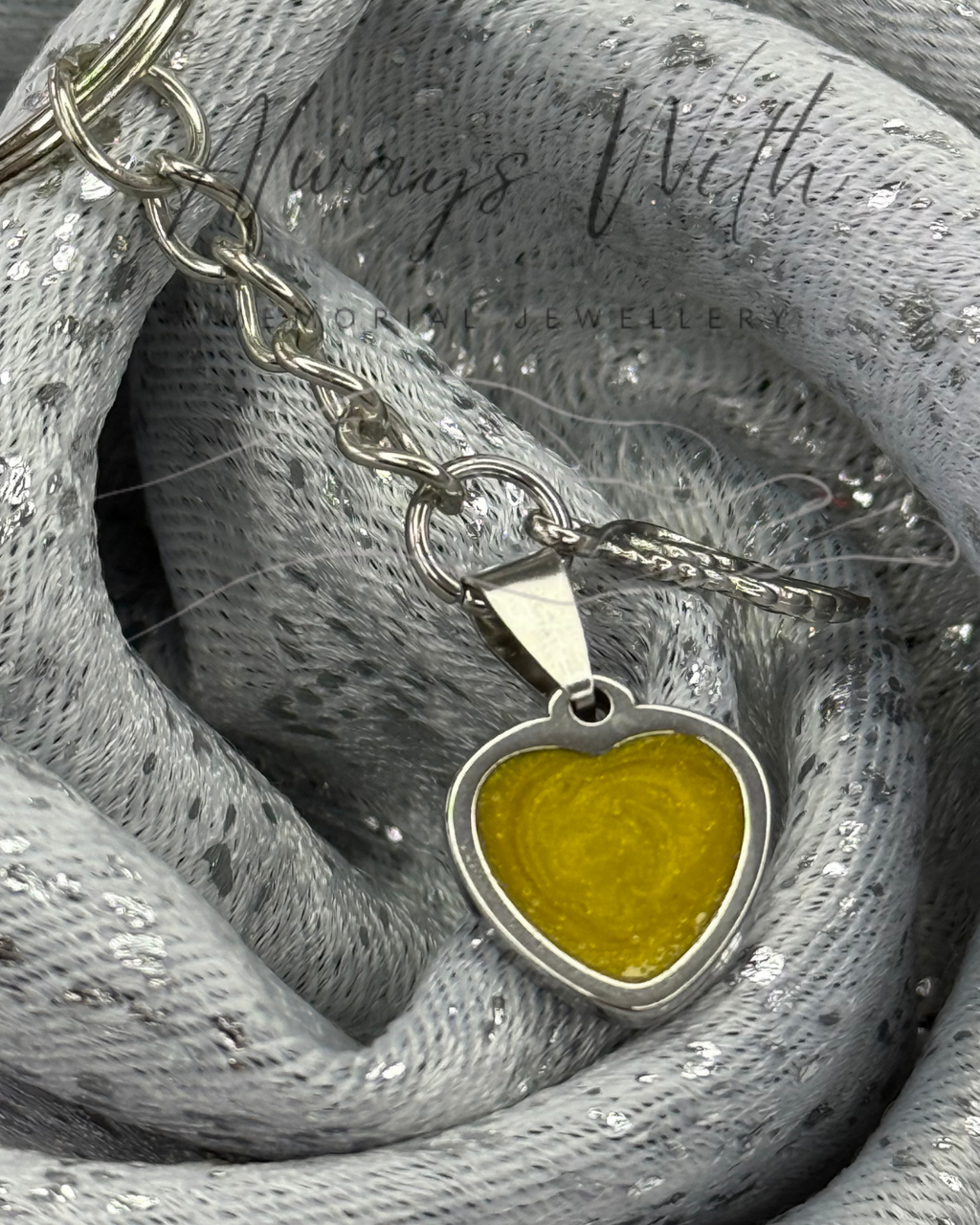 The Mini "Heart" Keyring