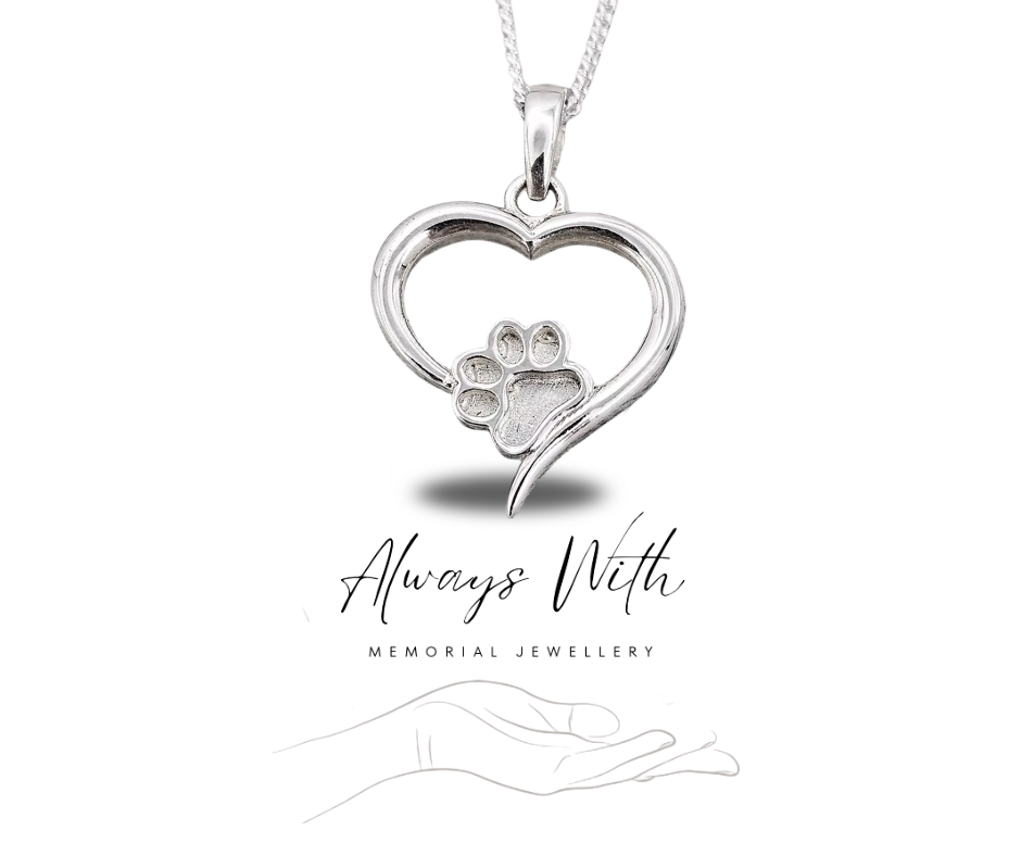 The "Paw" Heart Necklace