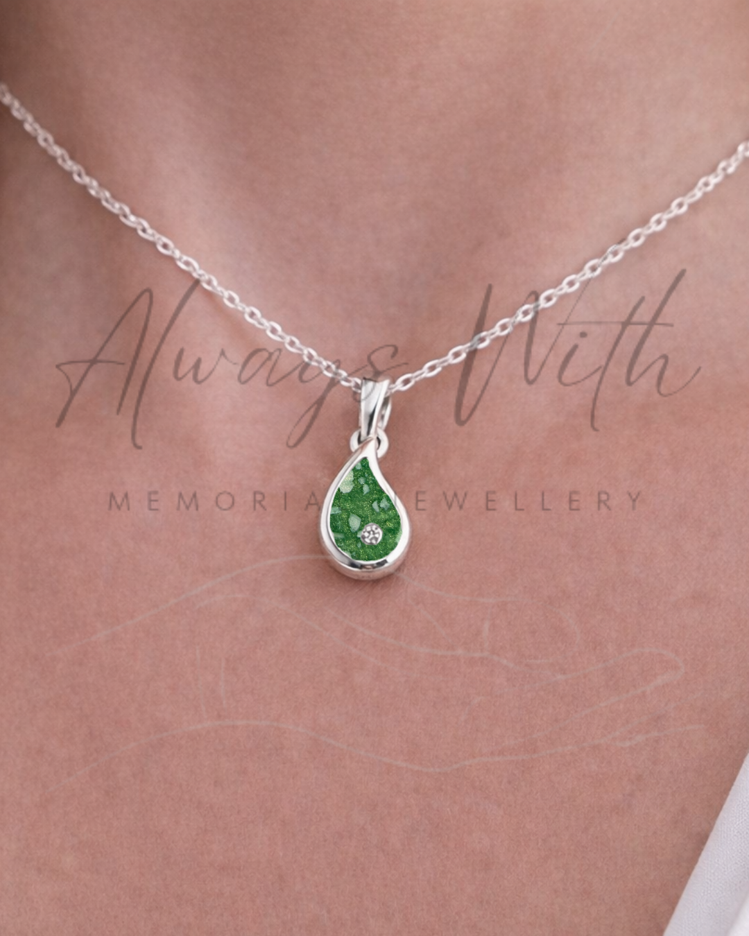 The "Sparkle Drop" Necklace