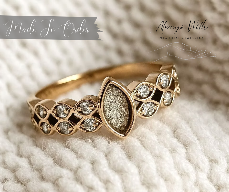 The Gold "Cathrine" Ring