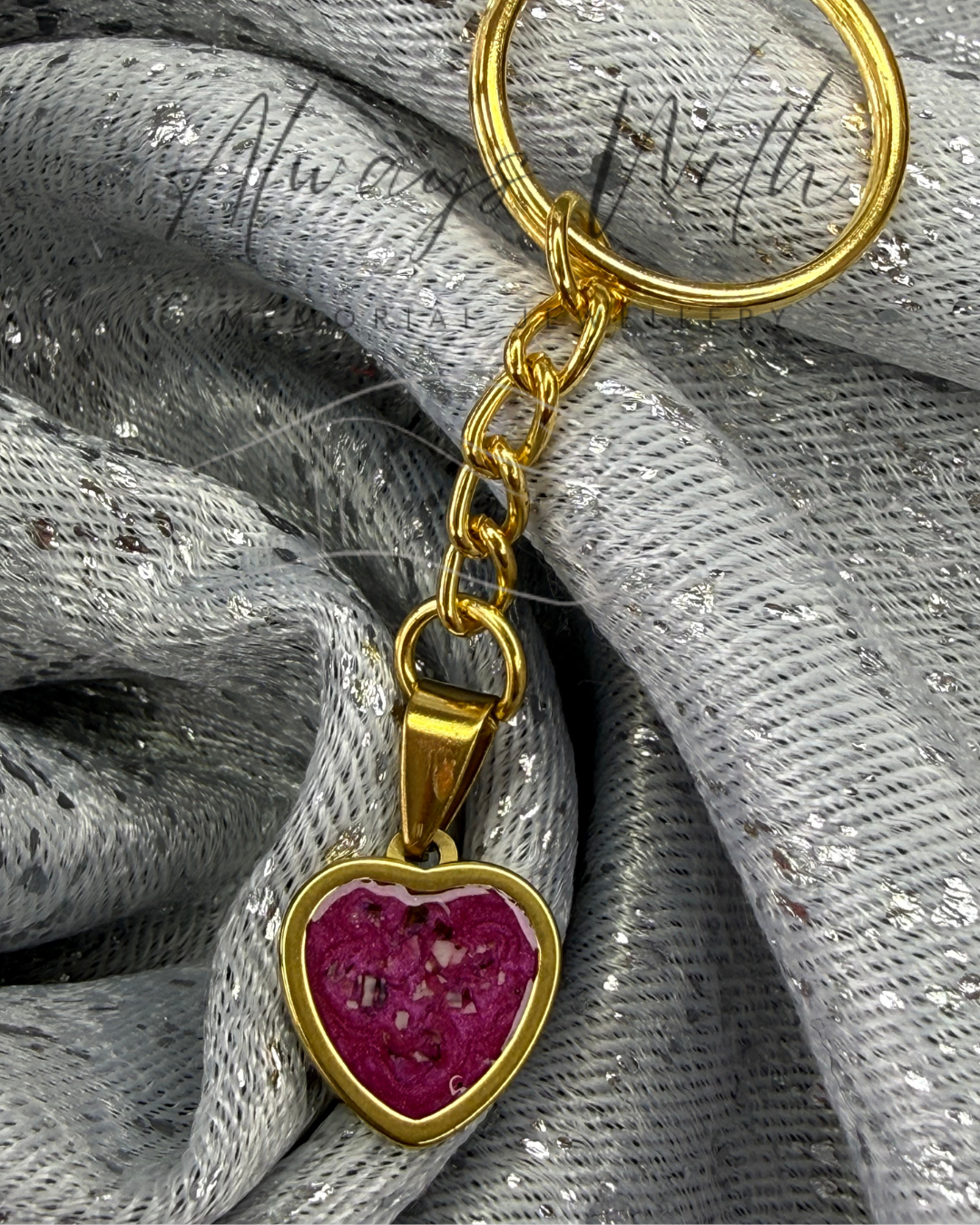 The Mini "Heart" Keyring