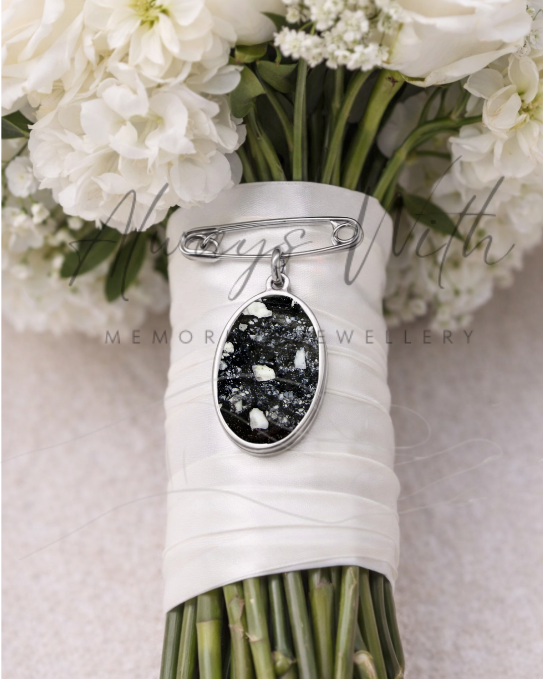 The "Bouquet" Brooch Plain