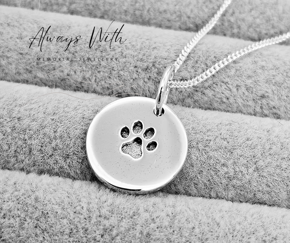 The "Paw" Disc Necklace