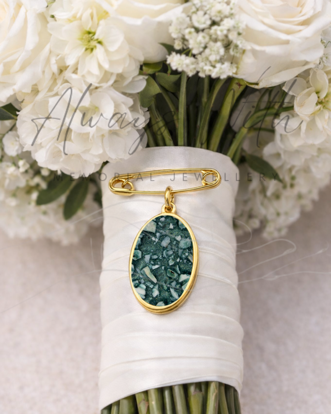 The "Bouquet" Brooch Plain