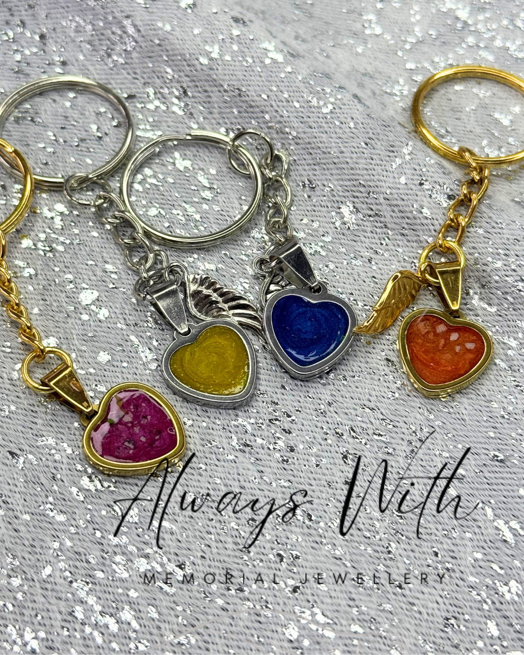 The Mini "Heart" Keyring