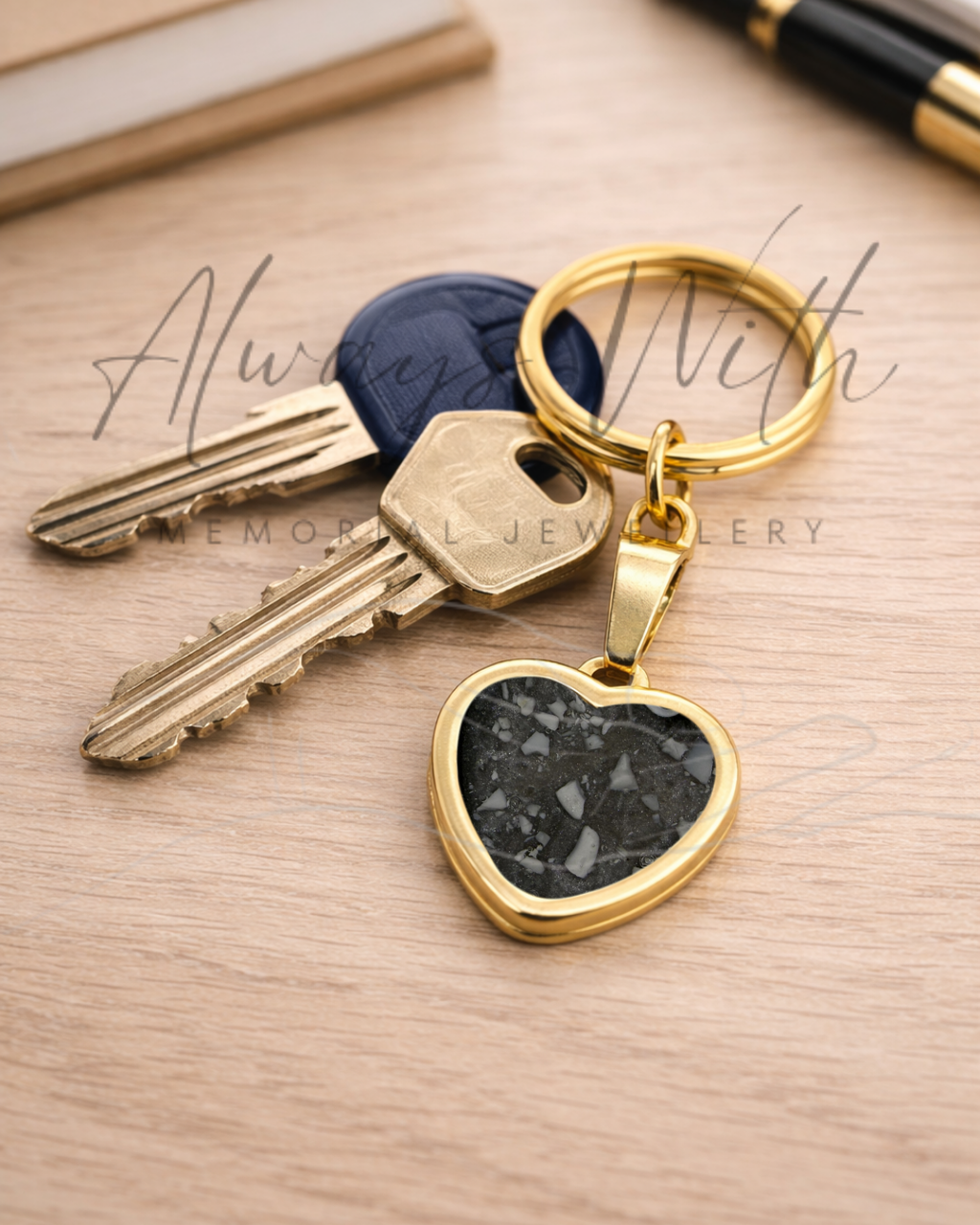 The Mini "Heart" Keyring