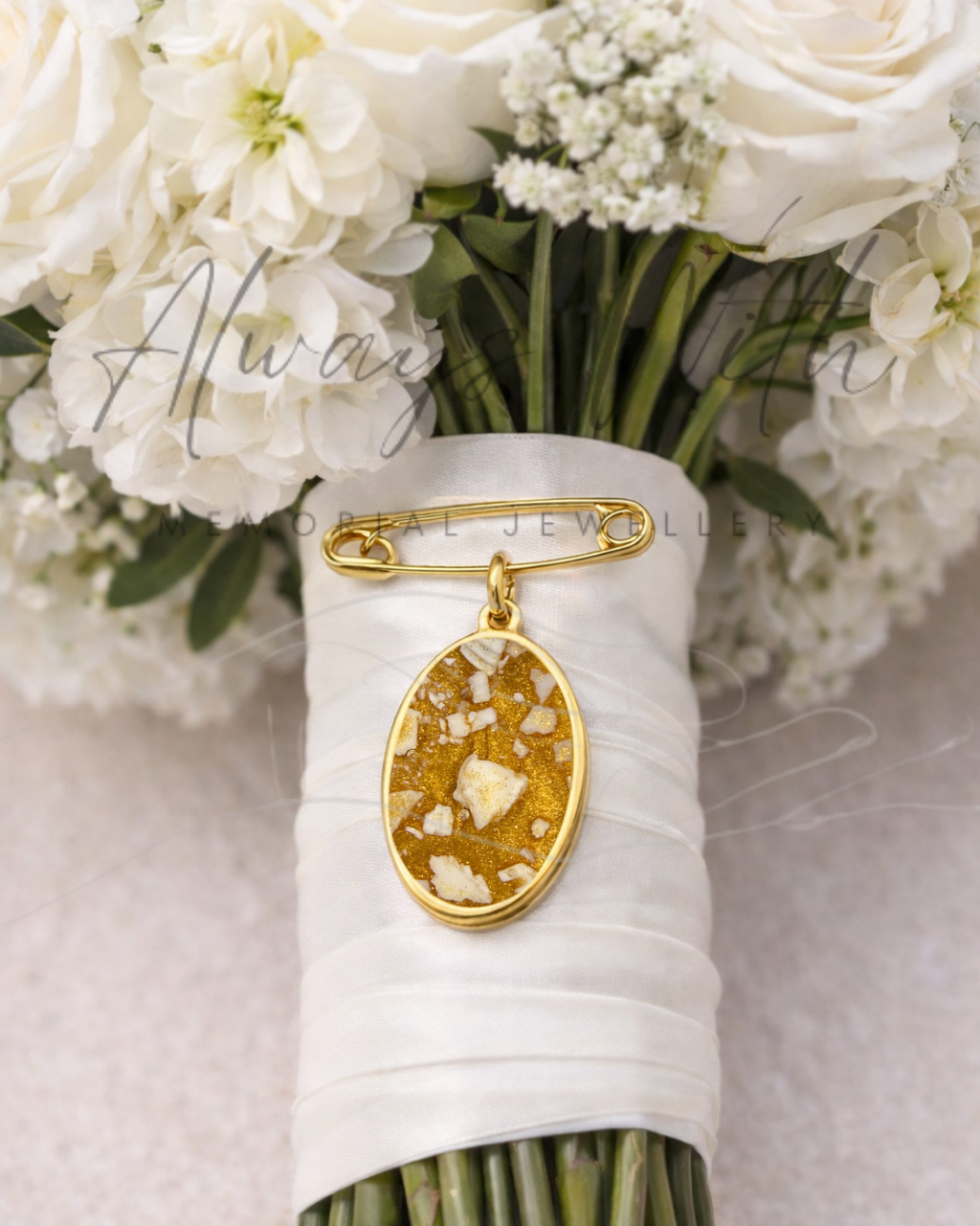 The "Bouquet" Brooch Plain