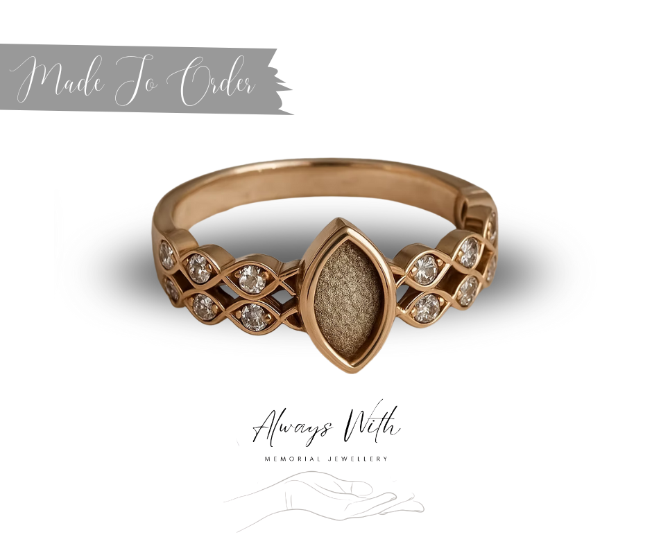 The Gold "Cathrine" Ring