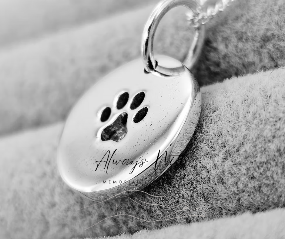 The "Paw" Disc Necklace
