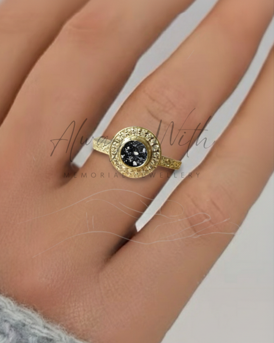The Gold "Sandra" Ring