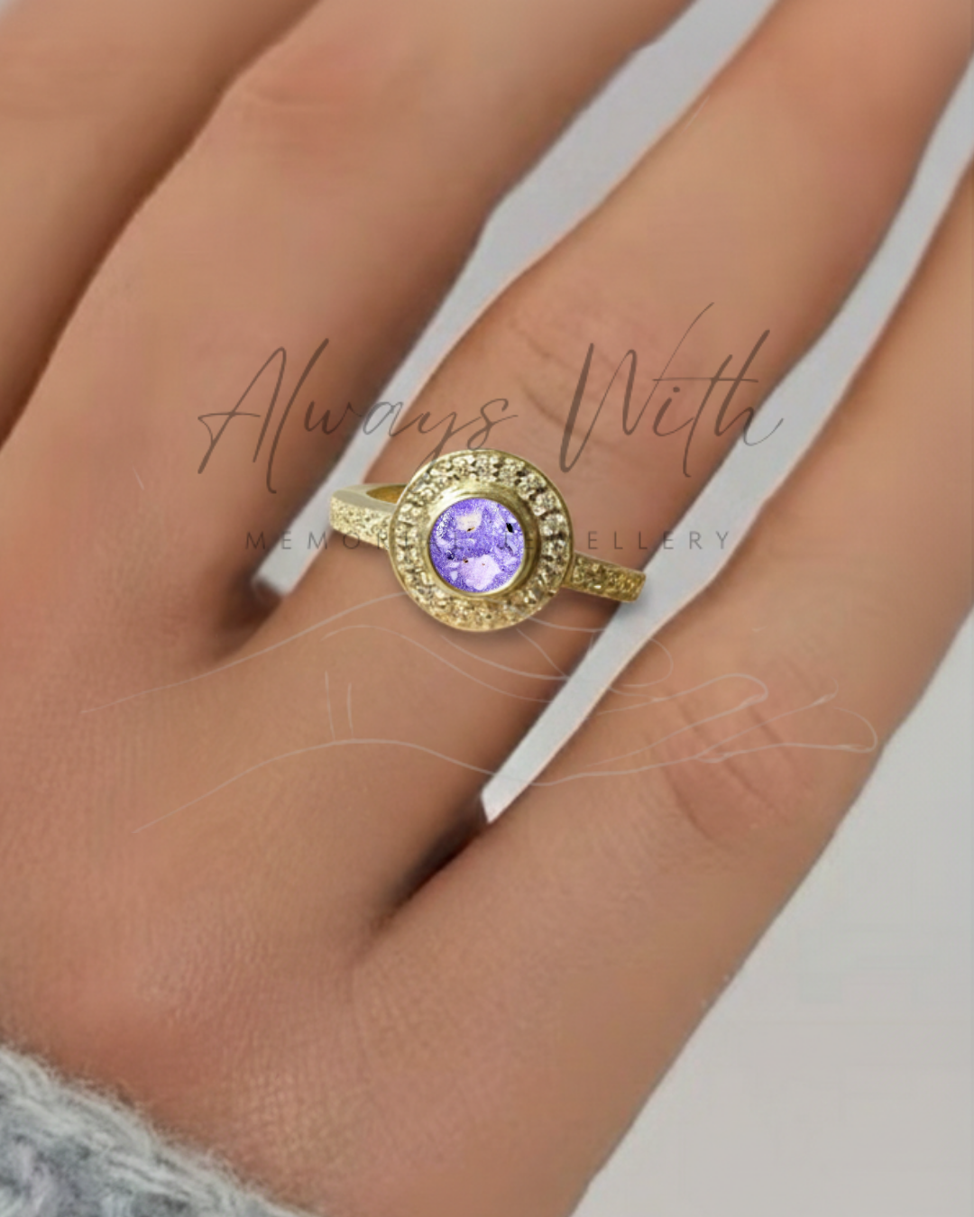 The Gold "Sandra" Ring